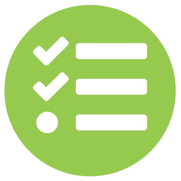 graphic illustration of checkbox list